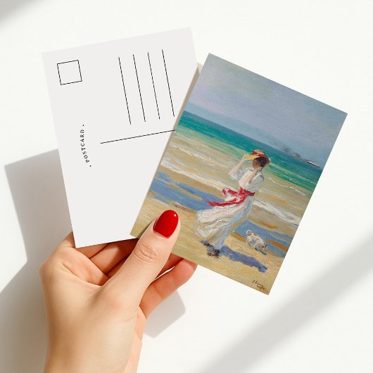 風の強い日 | サー・ジョン・レイヴリー ポストカード