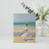 風の強い日 | サー・ジョン・レイヴリー ポストカード (スタンド正面)