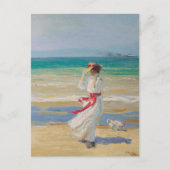 風の強い日 | サー・ジョン・レイヴリー ポストカード (正面)