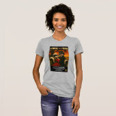 風の強い映画パロディ Tシャツ (正面フル)
