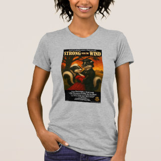 風の強い映画パロディ Tシャツ