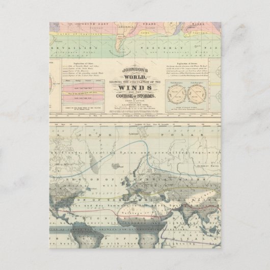 風の循環 ポストカード (正面)