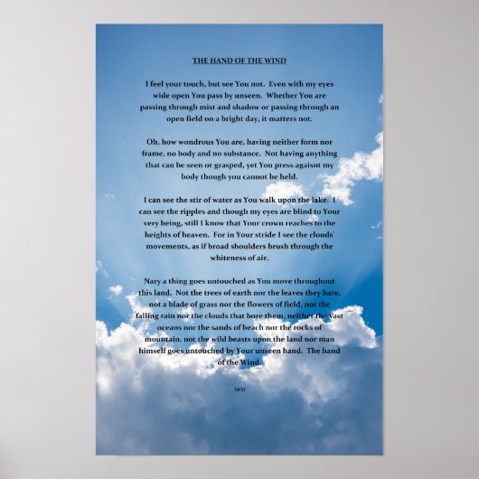 風の手 ポスター (正面)