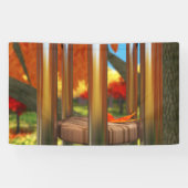 風の旗の後 横断幕 (横)