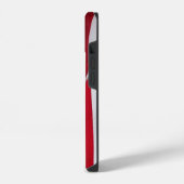 風の日アメリカ国旗と鷲 iPhoneケース (左側面)
