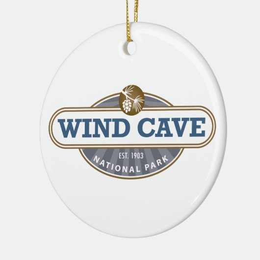 風の洞窟の国立公園 セラミックオーナメント (左)