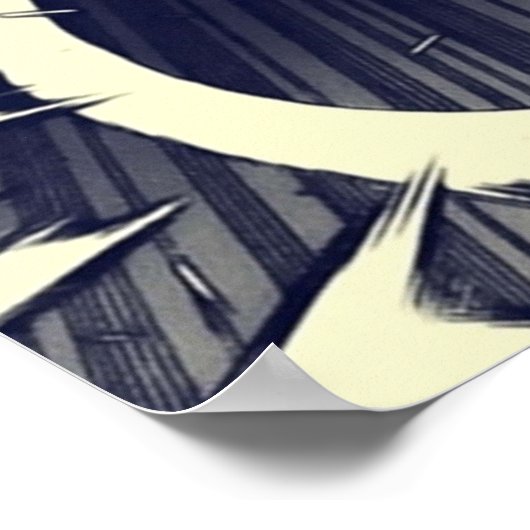 風の神、始の一方 ポスター (角)