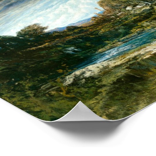 風の突風（1865年） ポスター (角)