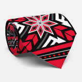 風の精神の赤 ネクタイ (ロール)