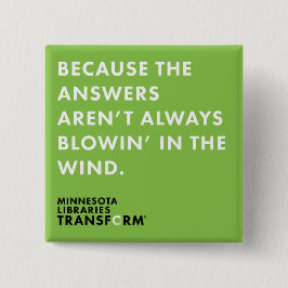 風の緑ボタンので 缶バッジ