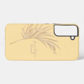 風の葉 SAMSUNG GALAXYケース (裏面横)