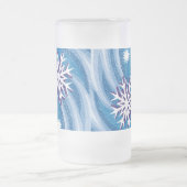 風の雪 –  フロストグラスビールジョッキ (中央)