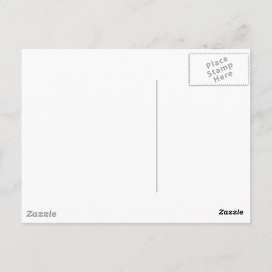 風の雪 –  ポストカード (裏面)