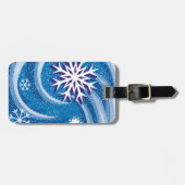 風の雪 –  ラゲッジタグ (正面横)