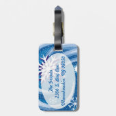 風の雪 –  ラゲッジタグ (裏面縦)