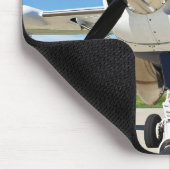 風の飛行機のマウスパッドに鼻を向ける マウスパッド (コーナー)