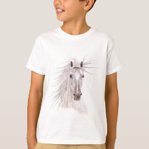 風の馬の精神-型 Tシャツ