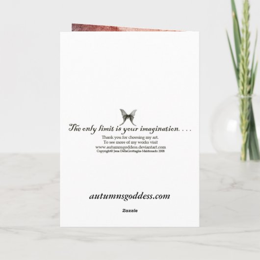 風の高い尼僧 カード (裏面)