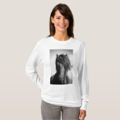 風のFriesianの種馬 Tシャツ (正面フル)