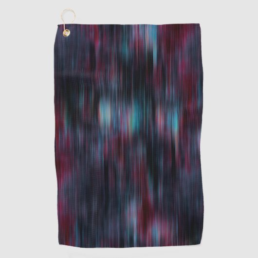 風または雨の効果、ワインの色 ゴルフタオル (正面)