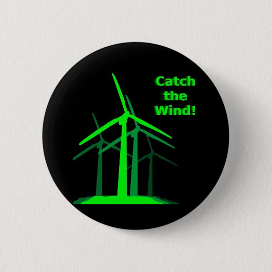 風をつかまえて下さい! ボタン 缶バッジ (正面)