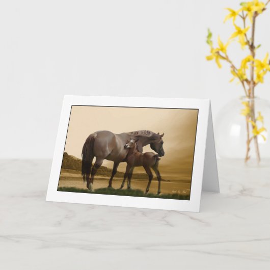 風を受け継ぐ カード (黄色い花)