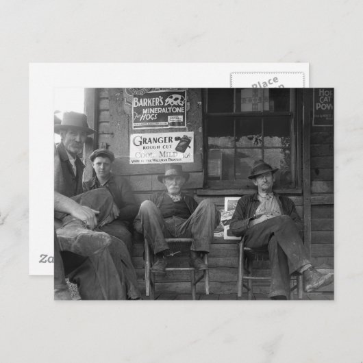 風を吹く: 1935年 ポストカード (正面/裏面)