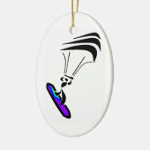 風を感じて下さい セラミックオーナメント (左)