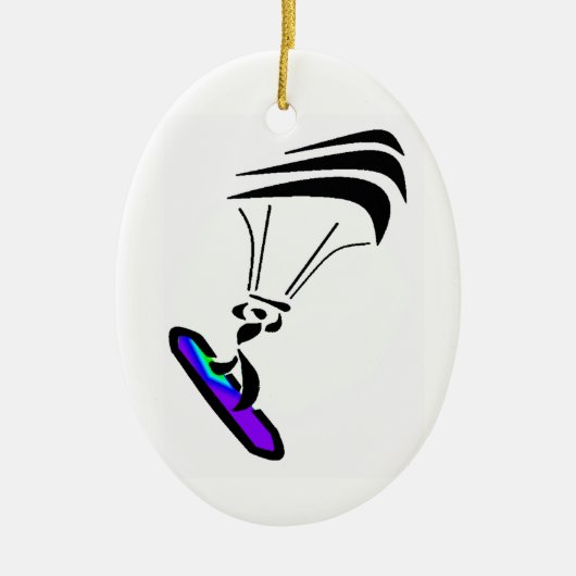 風を感じて下さい セラミックオーナメント (正面)