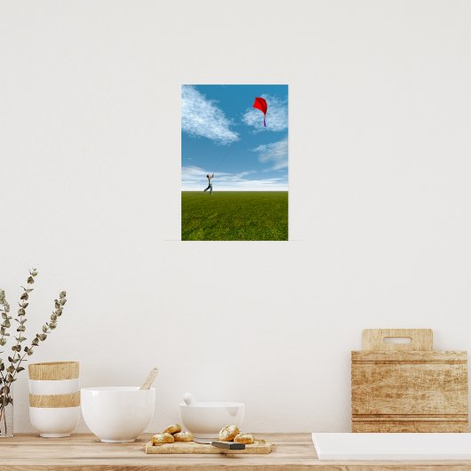 風を捕まえろ! ポスター (キッチン)