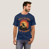 風を掴み 瞬間を駆けろ Tシャツ (正面フル)