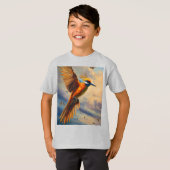 風を越えて舞う翼 Tシャツ (正面フル)