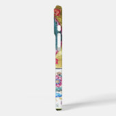 風アンティークフローラミニチュア・モノグラムの寓意書 Case-Mate iPhoneケース (裏面 / 左)