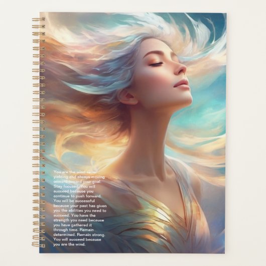 風カレンダー プランナー手帳 (正面)