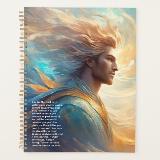 風カレンダー プランナー手帳 (正面)