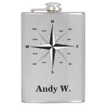 風コンパスとブラシ付きアルミニウムのバラ