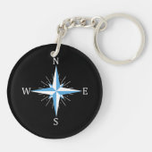 風コンパス キーホルダー (裏面)
