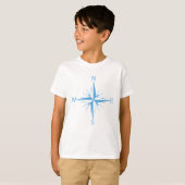 風コンパス Tシャツ (正面フル)