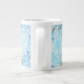 風サンタクロース靴下 ジャンボコーヒーマグカップ (裏面)