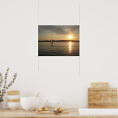 風サーフィン ポスター (キッチン)