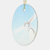 風タワー セラミックオーナメント (左)