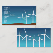 風タワー-ビジネス 名刺 (正面/裏面)