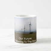 風タービン13マグ コーヒーマグカップ (中央)