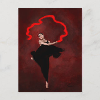 風ダンス ポストカード