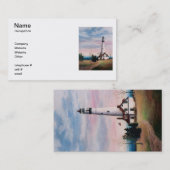 風ポイント灯台名刺 名刺 (正面/裏面)