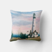 風ポイント灯台枕 クッション (裏面)