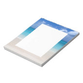 風下ビーチ | TurksとCaicosの写真 ノートパッド (回転)