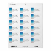 風下ビーチ | TurksとCaicosの写真 ラベル (フルシート)