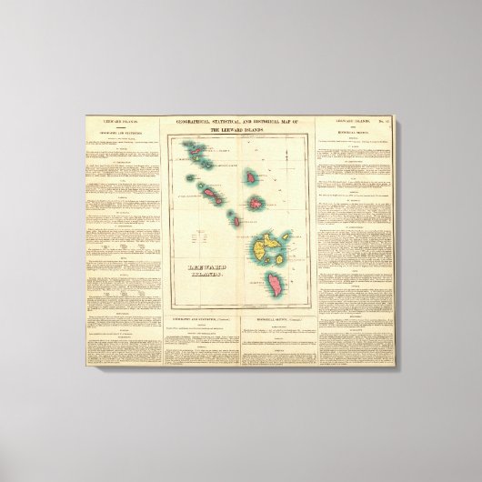 風下側の島 キャンバスプリント (正面)