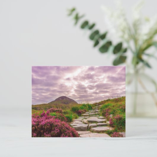 風光明媚なアイルランドのはがき ポストカード (スタンド正面)